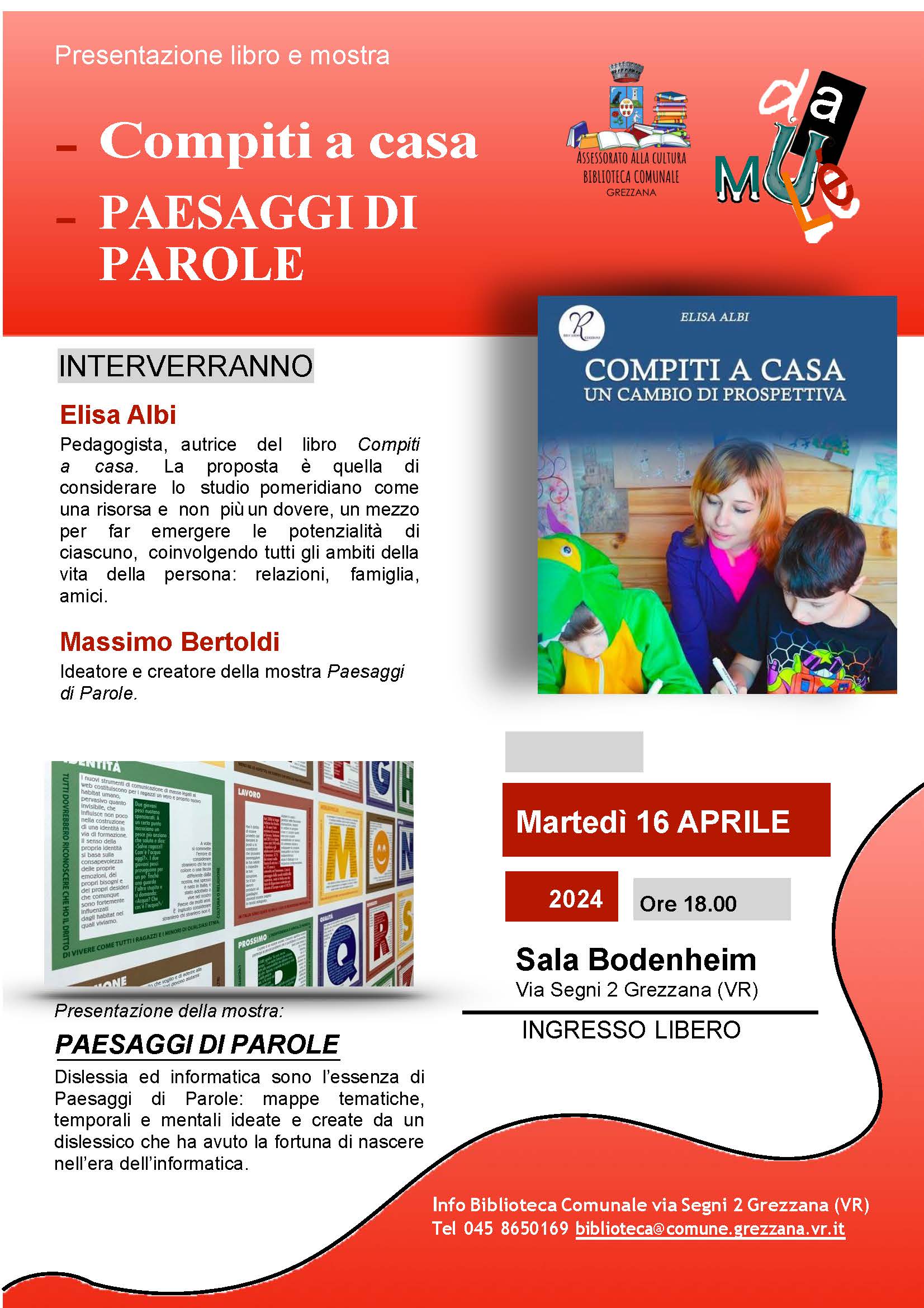 Festival Damulè. Presentazione libro e mostra.