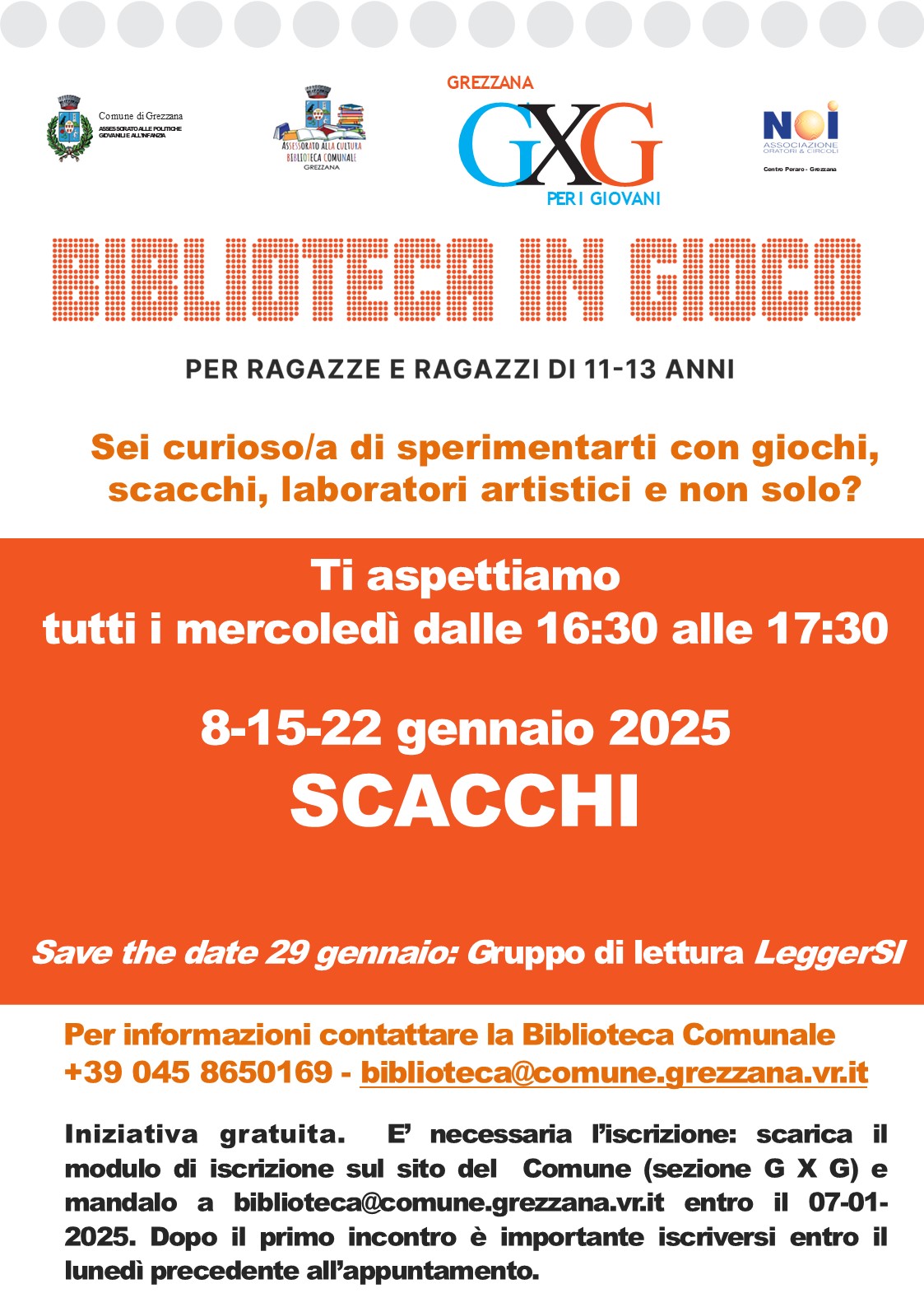 Biblioteca in gioco: scacchi 3